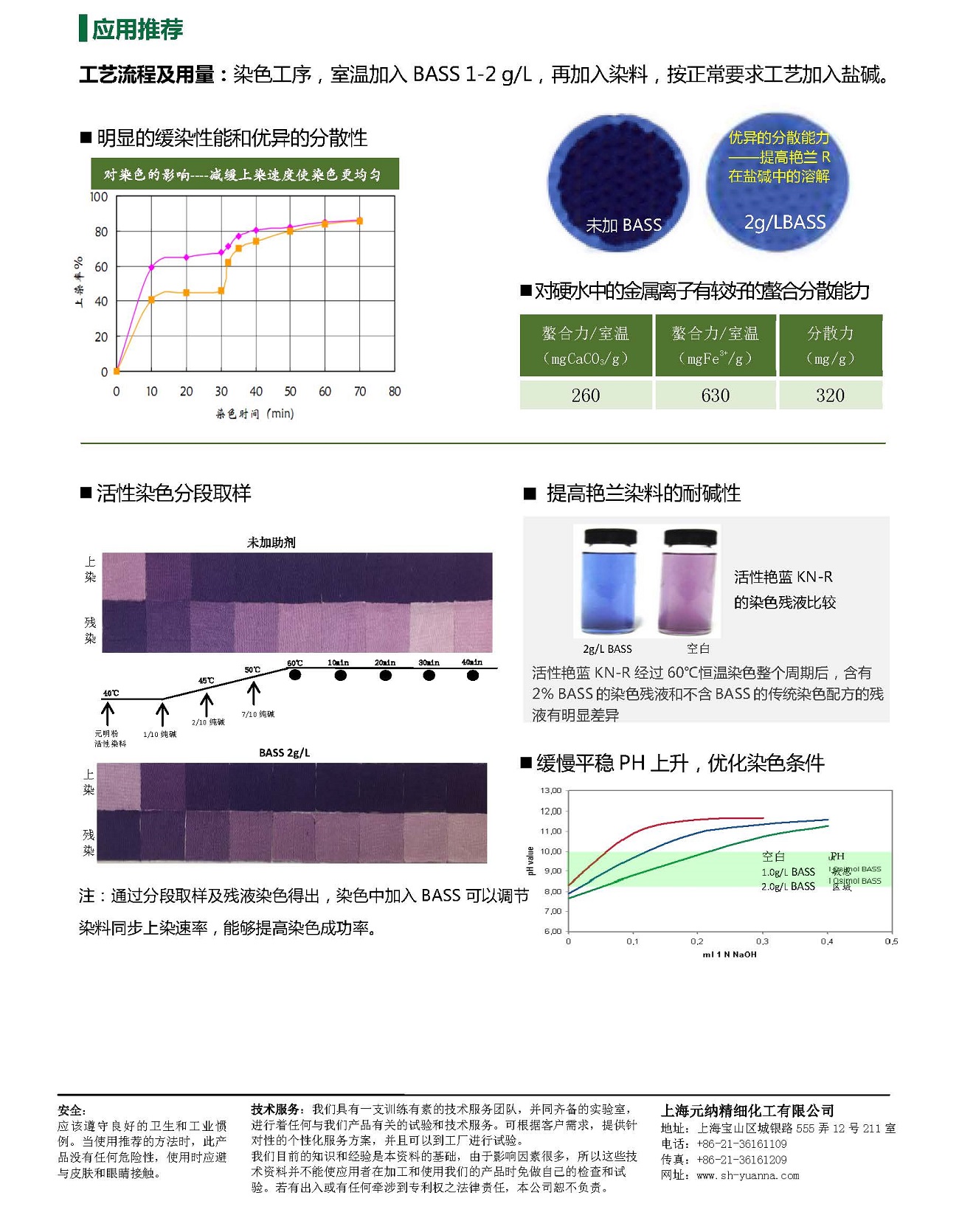 活性染料染色工藝優(yōu)化劑—百色得BASS